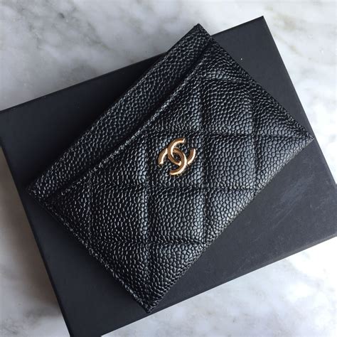 chanel flat card holder|Chanel card holder original.